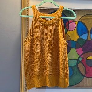 Madewell Cutaway Sweater Tank M